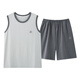 Urban Beauty Modal Pyjamas Herren Sommereis-Seidenhülsenweste Teenager 2025 New Lou Lose Home Anzug Yzl-A12027 2xl [vorgeschlagen 150-170jin [Jin ist gleich 0,5 kg]]