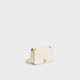 CHARLES&KEITH25夏新品时尚菱格链条单肩斜挎小方包七夕礼物CK2-20671747 Cream奶白色 S