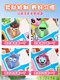 Red Fortune Doll's Children's Day Gift Boys Toys Puzzle 3 à 6 ans Rythme Box Hole Musique Boys Anniversaire 8-12 120 Draw Rythm Box 5 Big Dolls + 5 packs de cartes rares