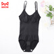 
Catman women's body shaping suit underbreasted buttock lifting triangle style open-size large-size waist tucked belly suspender onesie with chest pads brown (with chest pads) XL (180-200Jin [Jin equals 0.5 kg])