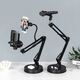 LEWITT microphone stand desktop bottom is suitable for condenser microphone LEWITT 240 live broadcast cantilever support bracket adjustable 240/440 square with mesh shock mount + disc bracket + mobile phone clip