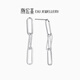 Chao Acer Love Platinum Earrings Women's Earrings for Girlfriend's Birthday Gift Priced at 60 Yuan C Single Model Includes Ear Plugs 0.8g