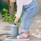 阿迪达斯2025透气超轻薄三叶草男女儿童套脚鞋休闲耐脏超软运动鞋 GX3294 32
