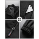 Baleno S&K series jacket men's spring and autumn thin jacket men's stand-up collar slim casual trendy simple men's clothing black XL (recommended 135-150Jin Jin equals 0.5 kg)