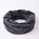 Desina 100% wool scarf men's winter outdoor cold-proof thickened warm neck knitted scarf high-end neck cover