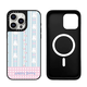 Apple rouge (Apple rouge) Adapté à la boîtier Joint Miffy Rabbit Katie Apple 16Promax Case de téléphone mobile iPhone15 Miroir Case protectrice 14pro Magnétique magsafe acrylique 13 Étui à carte mignonne [CS15259 Miffy Bear] Miroir d'argent I