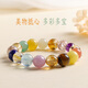 Moon Seal Baichuan Beeswax Bracelet Crystal Duobao Bracelet Women's Style Comes with Certificate Lucky Gift Box