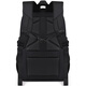 Edison große Kapazität Anti-Fall-Rucksack für Männer Business Freizeit Travel Wassersplashing Computer Rucksack Schoolbag Schwarz schwarz
