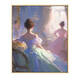 Yu Senyi's ballet girl digital oil painting 2024 new characters hand-filled DIY hand-painted colored oil painting W3882 40x60cm gold outer frame collapse solid wood inner frame +