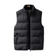 [Löschen Sie das Lagerhaus] Herren lässige und vielseitige Weste für Männer, verdickter Herbst- und Winterkalt- und warmer Weste sowie Baumwollweste Schwarz 4xl empfohlen 165-180jin [Jin ist 0,5 kg]