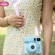 Fuji (FUJIFILM) instant mini SE student model one-shot point-and-shoot camera male and female student model mini 7+/7s/7c upgraded version package includes photo paper blue beautiful freeze-frame package package four standard + 20 pieces of photo paper + silicone case + basic version gift pack