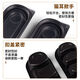 
New disposable lunch box rectangular Japanese packaging box takeaway fast food box sushi bento box plastic partition SZ1049 four-grid with lid 550ml 500 sets