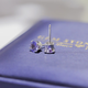 GEM STONE KING 1.25 carat 5mm tanzanite earrings 925 silver colored gemstone earrings for women exquisite classic earrings for women