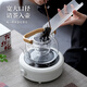 Tea edge boiling teapot electric ceramic stove tea boiler kettle tea stove health pot can be heated induction cooker household stove tea set