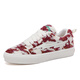 Lightning x Storm Picasso Paintings Créé conjointement par Lightning Men and Women's Shoes Revenge Storm Little Fragrance Pain Chaussures Saisir Couple Skateboard Chaussures D6227 Cherry Red 42