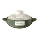 Kangshu Guofeng Peony Covered Casserole Household Large Capacity Dry-cooked Non-Cracked One Pot Multi-Purpose Ceramic Soup Pot Casserole Guofeng Peony Suitable for 3-5 People 3300ml
