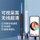 米家生态链品牌可视挖耳勺洁耳器无线连接手机内窥镜神器发光掏耳勺宝宝老人通用 白色sss级【无线可视/拒绝盲掏】采耳新体验 3890W像素-升级款【掏耳神器套装】