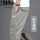 Jeep Spirit Herrenhose Sommer Straight Herren Herbst und Winter im Freien Multipocket Casual Hosen Dicke Baumwolle Arbeithose großer Größe Weites Jeep/831 [] Military Green Dick M empfohlen 100-120 Jin [Jin gleich 0,5 kg] Gewicht