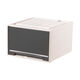 Espace interactif (HDKJ) Boîte de rangement Armoire Type de tiroir de vêtements Boîte de rangement Boîte de rangement en plastique Plastique sous-vêtements Transparent Armoire de rangement C3523 Profondeur 45 * Largeur 35 * Hauteur 23cm One-Pack Tea Couleur Export Qualité / Aucune installation