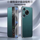 Guangdong Shenzhen Huawei Pura80 Mobiltelefon Fall 80pro echtes Leder 80pro + Magnetic Intelligent Flip Pura80ultra Ultra-dünn Full-Pack Anti-Fall Bracket Protective Case Licht Luxus luxuriöser hochwertiger Business-Trend, Top-Layer Cowide [glaze schwarz] magnetisch intelligentes Flip Leder-Hülle Huaweini80ultra-Glaze]