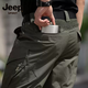 JEEP SPIRIT2025 New Outdoor Tactical Pants Men's Summer Thin Archon 511 Combat Workwear Long Pants Anti-scratch and Wear-Resistant Black L