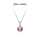 Jingrun Pearl Necklace 18K Gold Pearl Pendant Single Selected 12-13 Pearl Pendant Necklace as a Gift for Your Girlfriend