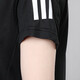 阿迪达斯 （adidas）官方舰店短袖 夏季新款跑步训练运动服梭织快干半袖上衣圆领T恤 9274-黑色梭织快干-现货速发 S 推荐85-110斤