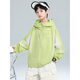 PURCOTTON cotton era boys summer sun protection clothing jacket 2025 new medium and large children boys summer thin sun protection clothing beige 120 cm