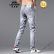 Voiture classique (Laoyche) Summer Thin Grey Grey Origin Origin Guangzhou Xintang Jeans Men's Men's Light Luxury Pants 6218 Retro Gold Thin Model 28
