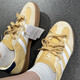 阿迪达斯 （adidas）男女同款生活休闲鞋年2025夏舒适百搭运动防滑耐磨低帮黄色 JI3523/黄色 38.5