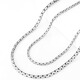 MZMZ platinum necklace men's new fashionable temperament PT950 platinum clavicle chain Valentine's Day birthday gift for boyfriend Light luxury model - width 3.5mm chain length 55cm