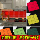 
XMSJ Kitchen Restaurant Hotpot Shop Green Yellow Orange Red Square Mosaic Tiles Nine Grid Colorful Ceramic Grid Wall Tiles Beige 97_9720 3030