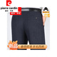 Pier Cardin high-end light luxury wool casual trousers for men in middle-aged autumn and winter thick loose straight-tipped high-waisted daddy suit pants 9885 light gray stripes [spring and autumn wool style] 29 [2 feet 2 waist] Collection leather gloves