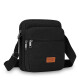 Shoulder bag men's crossbody bag backpack casual canvas bag Korean style fashion casual vertical commuter postman bag men's bag khaki ZQ2557