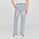LEE25 Spring and Summer Nouveau produit 723 Slim Mid-Waist Small Small Ripped Design rétro Blue Blue Men's Men's