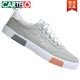 Cartelo Old Pékin Chaussures en tissu Chaussures pour hommes Printemps et automne Nouvelles chaussures de toile tendance et polyvalente Soft Sports Shoes Spory Shoes Flat Soled Soled Mesh 6167 Gray 39 Code standard
