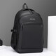 Business Herren-Rucksack High-End-Rucksack mit großer Kapazität Rucksack Pendeln wasserdichte Computerbeutel Mode Rucksack Schwarz