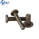 
Jiang Zhiai GB109-1986 Flat head rivet A3 iron color 2/2.5/3/4/5/6/8/10/123/4--70mm 612 65Kg About 14069