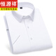 Hengyuanxiang Summer Ice Silk Silk Shirt à manches courtes, chemise à rayures Père d'âge moyen, tenue professionnelle décontractée, à moitié à manches, sans repasser DX6629 41
