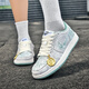 Nike AJ Herrenschuhe Schlangenjahre Limited AJ1 Dritter Prinz Ao Bing Schwarz -Weiß -Panda Low Top Schuhe lässig Sneaker lieben dritte Prinz Ao Bing 9928 35
