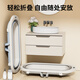 Rikang Baby Badewanne Klapperbecken Baby Elektronische Temperatur Badewanne mit Badbett RK-X1044-2 Grau