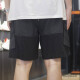 阿迪达斯（adidas）neo短裤男裤夏季新款运动裤子休闲梭织工装风短裤休闲梭织 HC9737黑色 XS