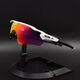 Oakley 9275 Fahrradbrillen 9208 Outdoor Sports Mountaineering und Lauf Sonnenbrillen TR90 Frames Männer und Frauen Paare Paats schwarze Rahmen rote Stücke Einzelstück + Gegenverpackung