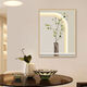 Crème Style Living Room Peintures décoratives modernes Plantes vertes simples peintures suspendues
