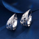 Meluxe platinum earrings for women PT950 platinum baby's breath earrings earrings birthday gift for girlfriend, about 2.31g