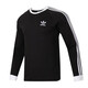 
Adidas official website T-shirt men's and women's summer couple's pure cotton solid color top round neck breathable light casual sports long sleeves IA4877 S