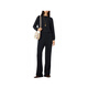 Loro Piana/Nuoyou Pianya LP Damenpullover Wolle Mischung Jersey Langarmed Pullover Basis-Hemd 2025 NEUER STYLE NAVY 36