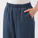 Pantalones cónicos de mezclilla lavados de Muji para mujeres Pantalones de 25 años de otoño de 25 años