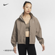 NIKE耐克官方STORM-FIT SWIFT女子防风防泼水跑步夹克 233貂棕_黑_银 XS