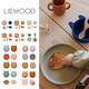 liewood新款婴儿宝宝小童食品级硅胶餐盘餐具碗杯子勺子礼盒套装 4件套 lw14101_2255 8x4.5cm